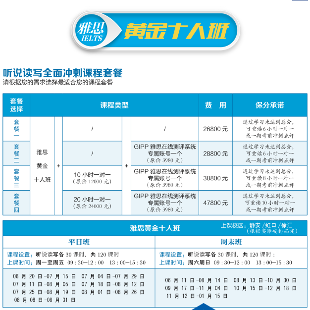 雅思课程