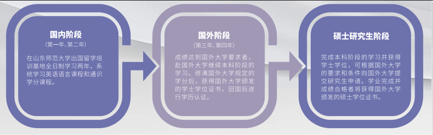 山东师范大学2025年3+1国际本科招生简章