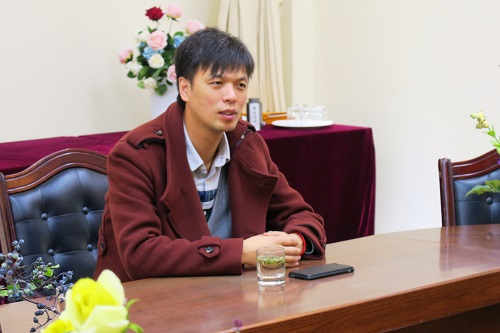 国际高中部会见韩国釜庆大学交流团