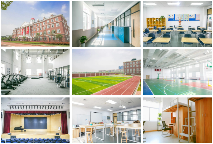 武汉三牛中美中学校园环境