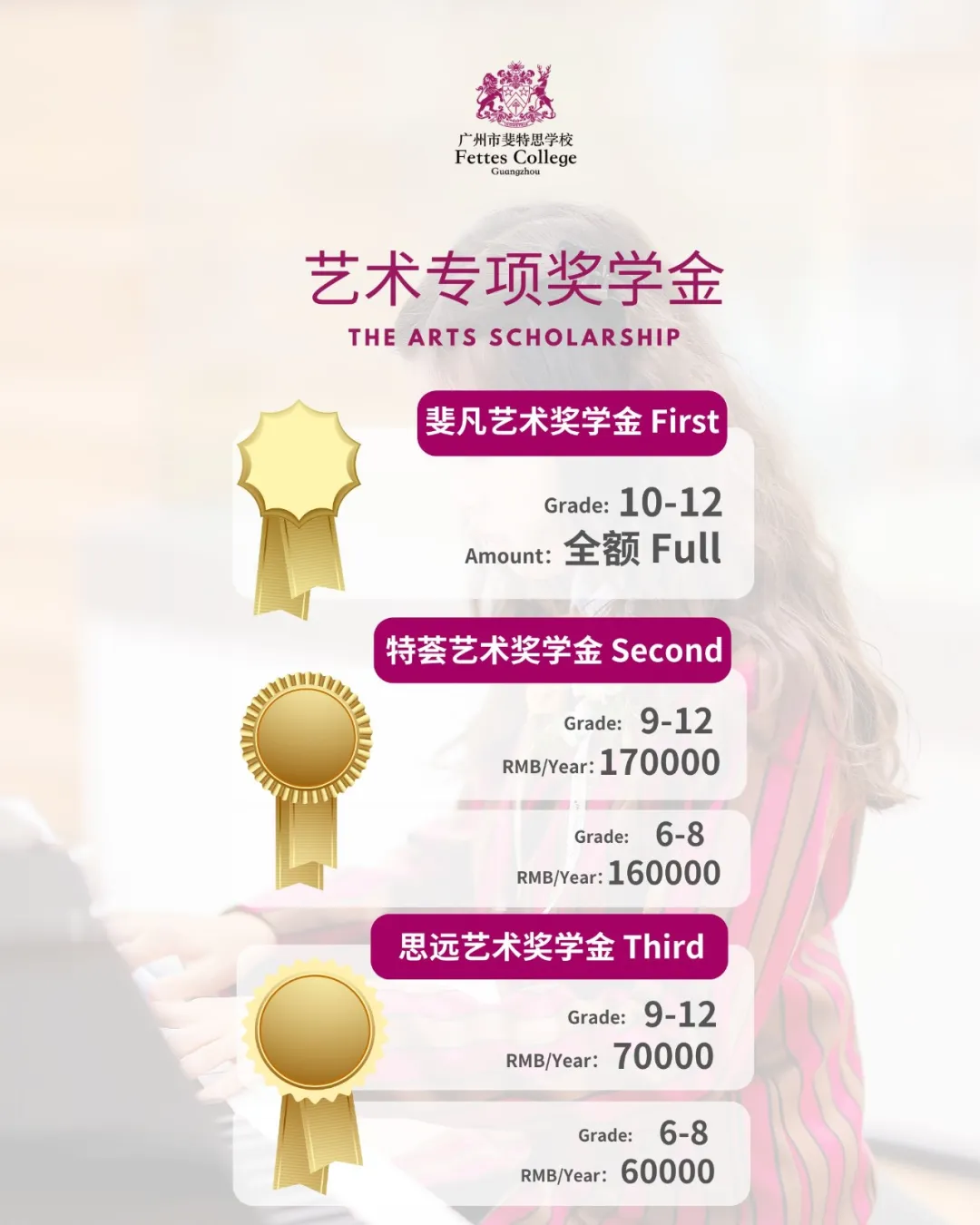 艺术专项奖学金 艺术专项奖学金