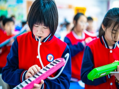 北京市海淀区崛起实验学校校园风采