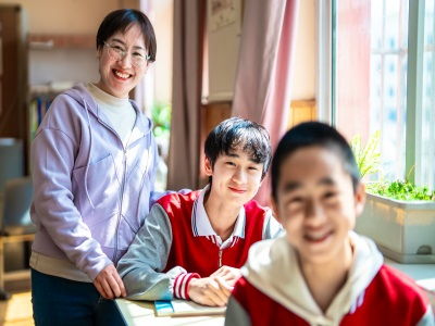 北京市海淀区崛起实验学校校园风采