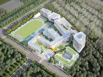 上海松江区爱菊学校校园风采